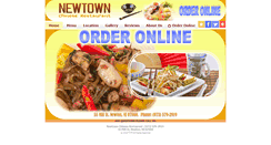 Desktop Screenshot of newtownchineserestaurant.com